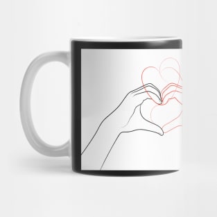 Finding Love In Familiar Places Mug